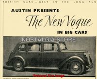 1938 The Eighteen Windsor Saloon advert - Retro Car Ads - The Nostalgia Store